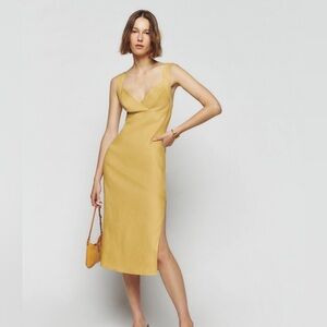 Reformation linen dress